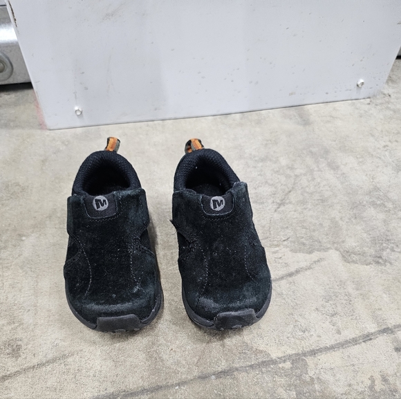 MERRELL JUNGLE MOC JR. DOUBLE VELCRO SHOES, Size 5 Infant, VGUC-EUC! - Picture 3 of 5